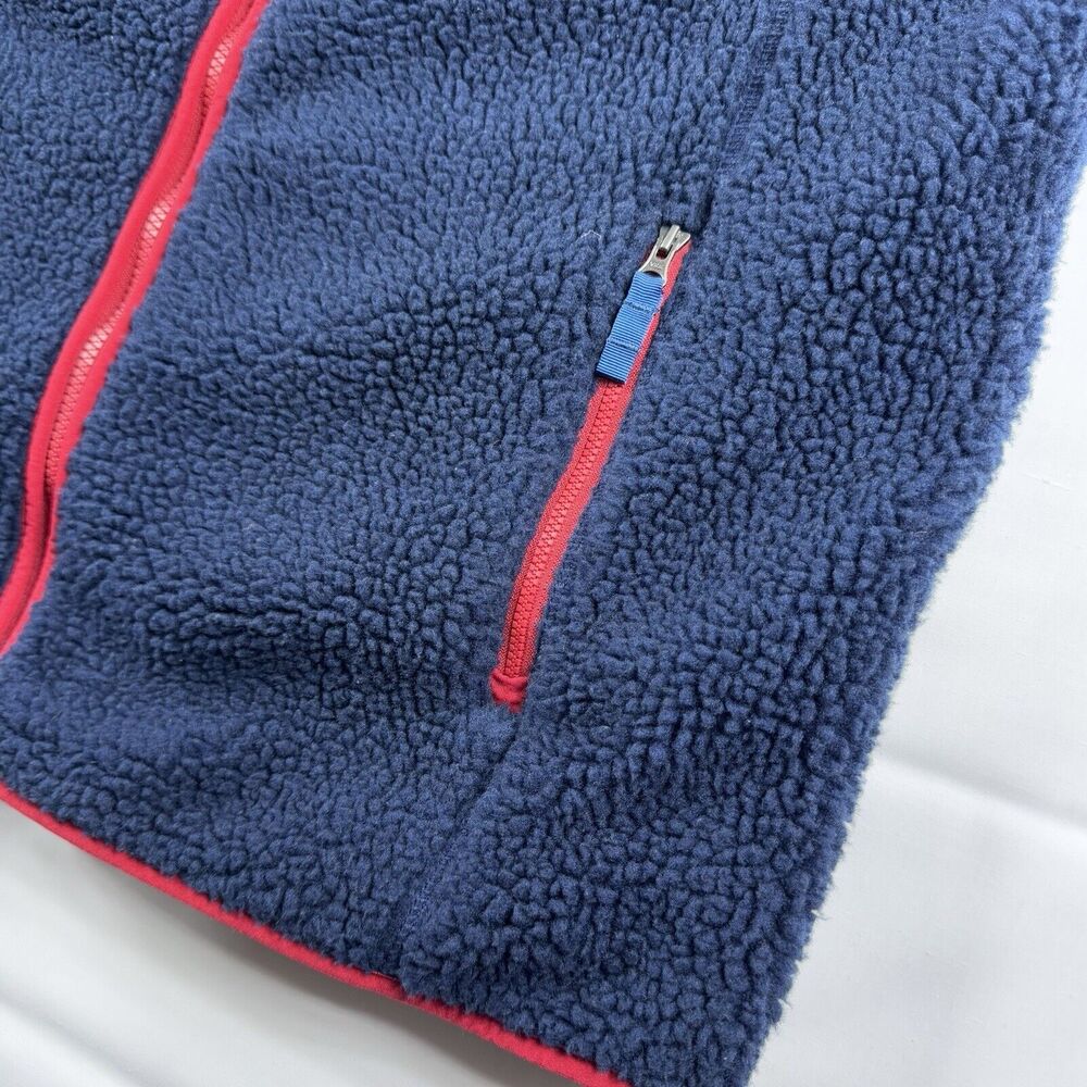 Southern Tide Sherpa Full Zip Vest Jacket Men's XL Navy Casual Comfort Preppy - Picture 11 of 13